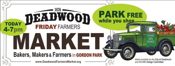 Deadwood Farmers Market Ad